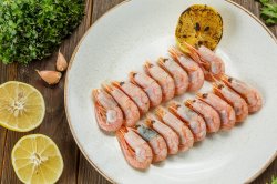 Креветки жареные чили