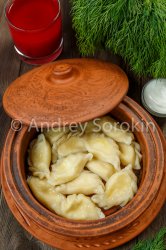 Вареники с картофелем и грибами 650 г
