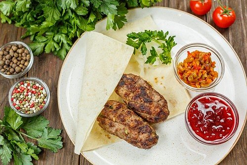 Люля-кебаб из баранины