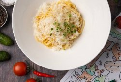 Макарошки с сыром