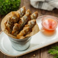 Ведро хрустящей черноморской барабульки
