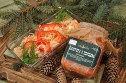 КАПУСТА МАРИНОВАННАЯ С ПЕРЦЕМ, 500 гр.