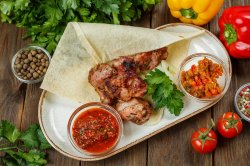 Шашлык из шейки свиной